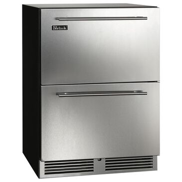 Perlick 5.2 Cu. Ft. Outdoor C-Series Built-In Refrigerator Drawers in Stainless Steel, , large