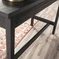 Sauder Rustic Writing Desk in Raven Oak, , large