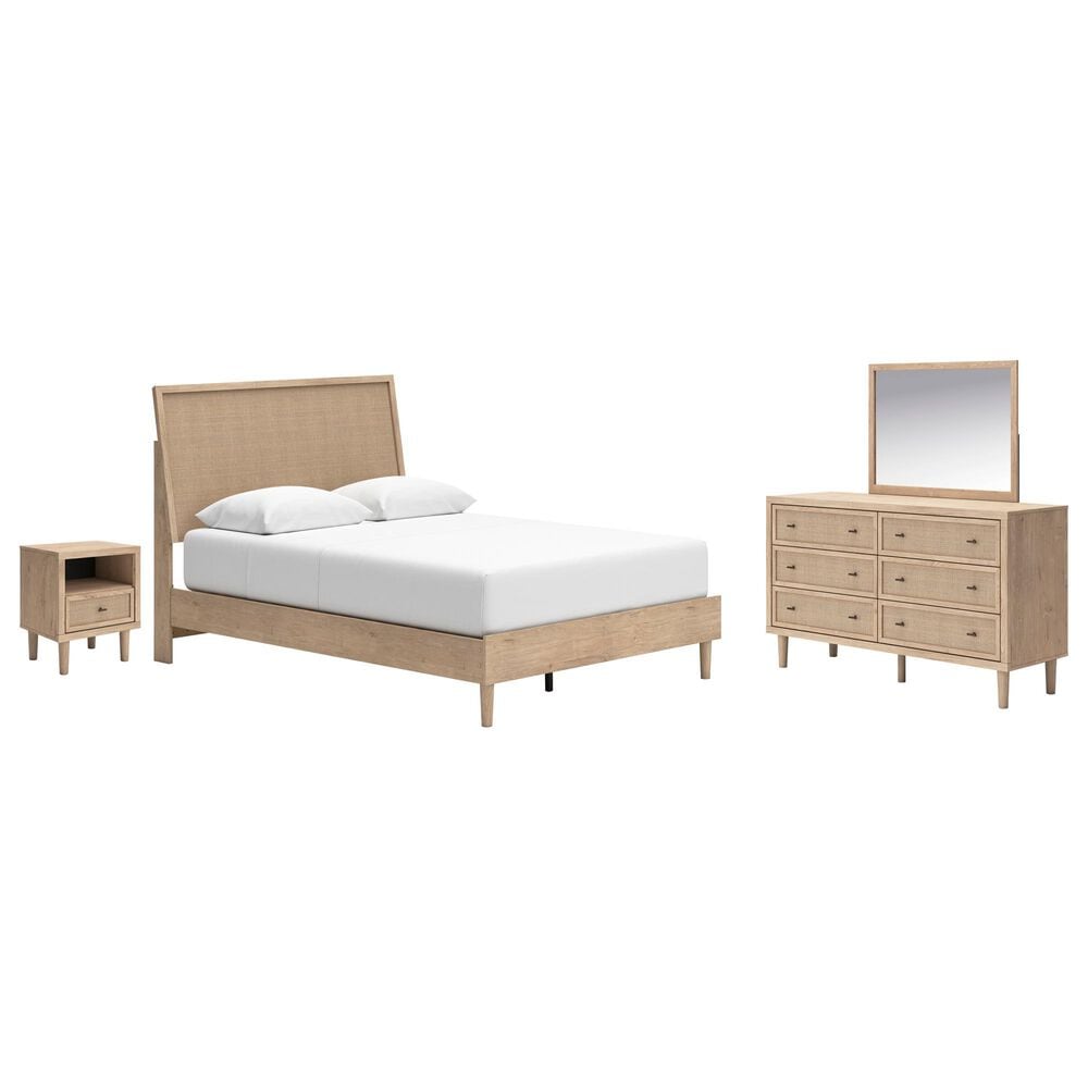 Ashley Cielden 4-Piece Queen Platform Bedroom Set in Two Tone, , large