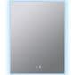 Lexora Home Vellum 30" x 28" LED Vanity Mirror, , large