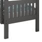 Forest Grove Mission Twin/Twin Bunk Bed in Dark Gray, , large