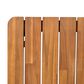 Hearth and Haven Outdoor 63" Rectangular Dining Table in Teak - Table Only, , large