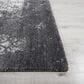 Nourison Silk Shadows 2" x 3" Graphite Area Rug, , large