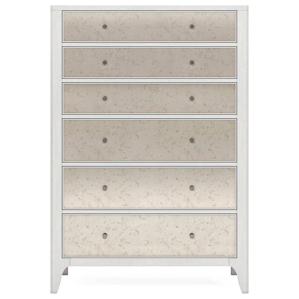 Vantage Mezzanine 6 Drawer Chest in Dove Gray, , large