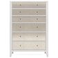 Vantage Mezzanine 6 Drawer Chest in Dove Gray, , large