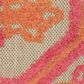 Oriental Weavers Cayman Sand and Pink 3"10" x 5"5" Indoor/Outdoor Area Rug, , large