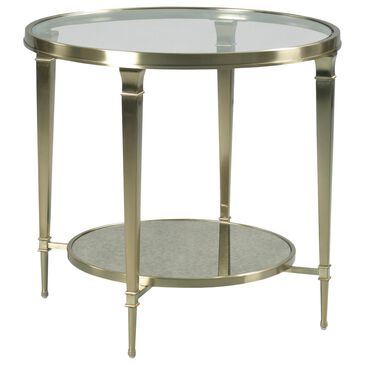 American Drew Galerie Round End Table in Champagne, , large