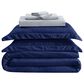 Pem America Truly Calm 7-Piece Queen Bed in a Bag in Navy and Grey, , large