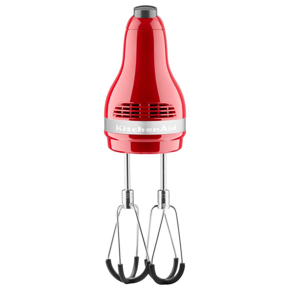 KitchenAid 8 6-Speed Hand Mixer in Empire Red