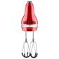 KitchenAid 8" 6-Speed Hand Mixer in Empire Red, , large