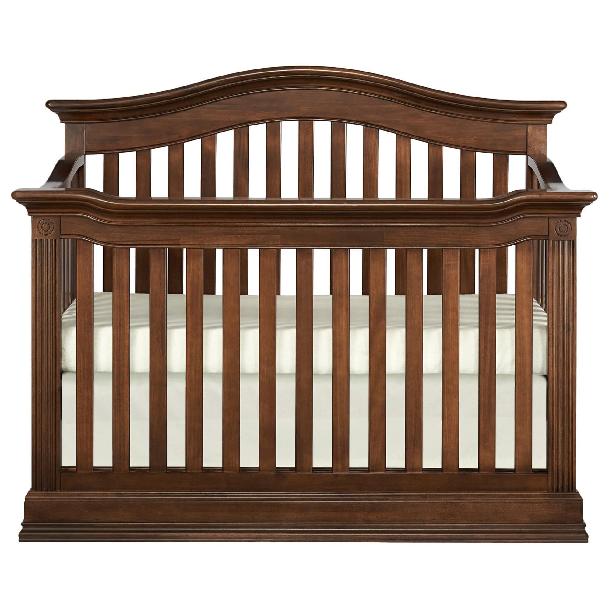 Baby Cache Montana 4 In 1 Lifetime Convertible Crib in Brown Sugar NFM