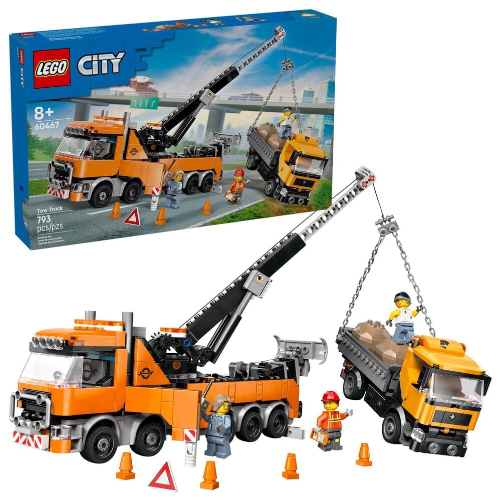 LEGO Heavy-Duty Recovery Tow Truc Building Set, , large
