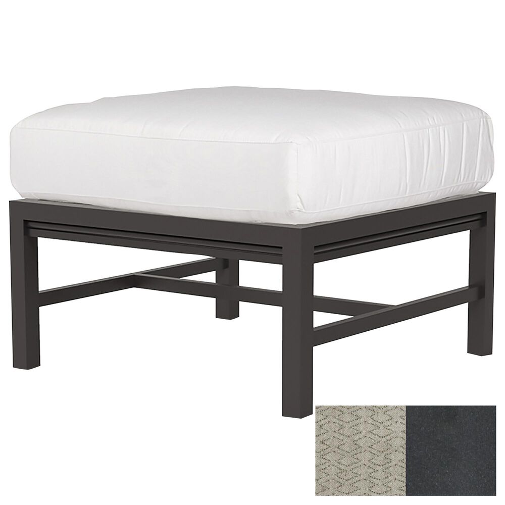Venture Montana Ottoman with Kira Dune Cushion in Graphite, , large