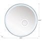 James Martin Radiance Mirror in Brushed Nickel, , large