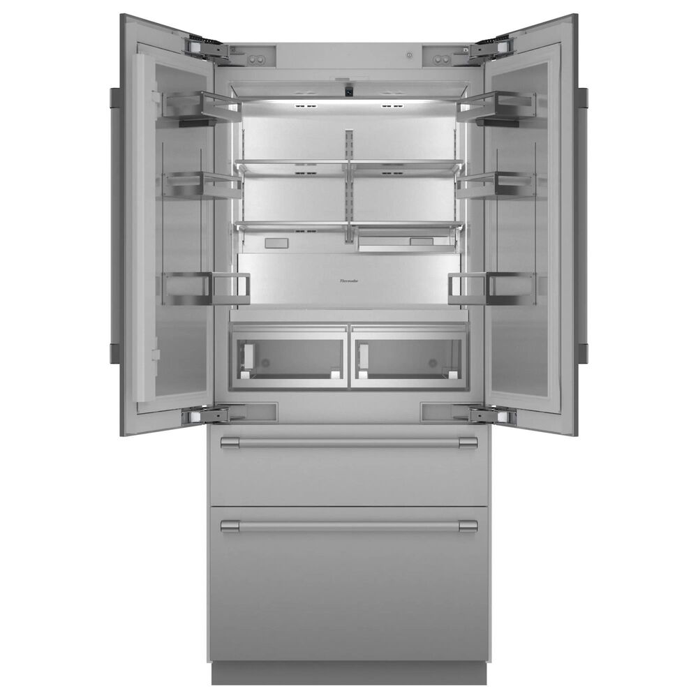 Thermador 18.9 Cu. Ft. 36&#39;&#39; Built-in French Door Bottom Freezer Refrigerator with Professional Handle in Stainless Steel, , large