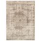 Loloi Century CQ-01 3"7" x 5"7" Taupe and Sand Area Rug, , large