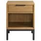 Hawthorne Furniture Newport 4-Piece Queen Panel Bedroom Set in Natural Oak, , large