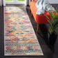 Safavieh Madison MAD118C 2"3" x 8" Blue and Fuchsia Runner, , large