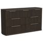 Mayberry Hill Sylvie 4 Piece Queen Panel Bedroom Set in Dark Brown, , large