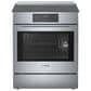 Bosch 800 Series 2-Piece Kitchen Package with 4.6 Cu. Ft. Induction Slide-in Range and 1.9 Cu. Ft. Over-The-Range Microwave in Stainless Steel, , large