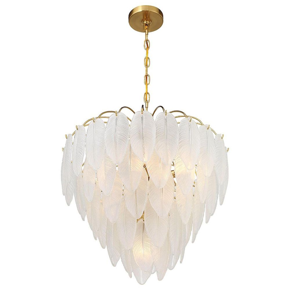 Savoy House Boa 6-Light Chandelier in Warm Brass, , large