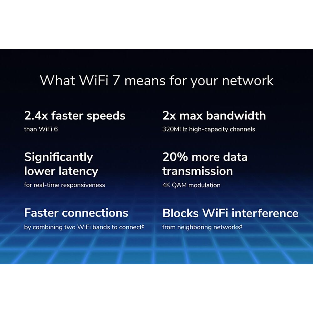 NETGEAR Nighthawk RS200 Wi-Fi 7 Dual-Band Router in Black, , large
