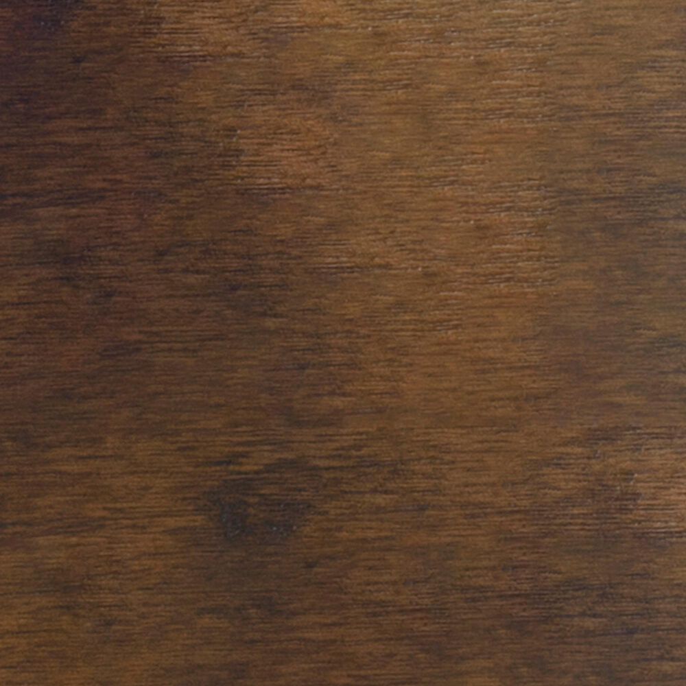 Linon Home Decor Turino Padded Dining Bench in Rustic Umber, , large