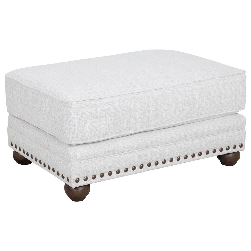 Moore Furniture Quinn Ottoman in Halen Cotton, , large