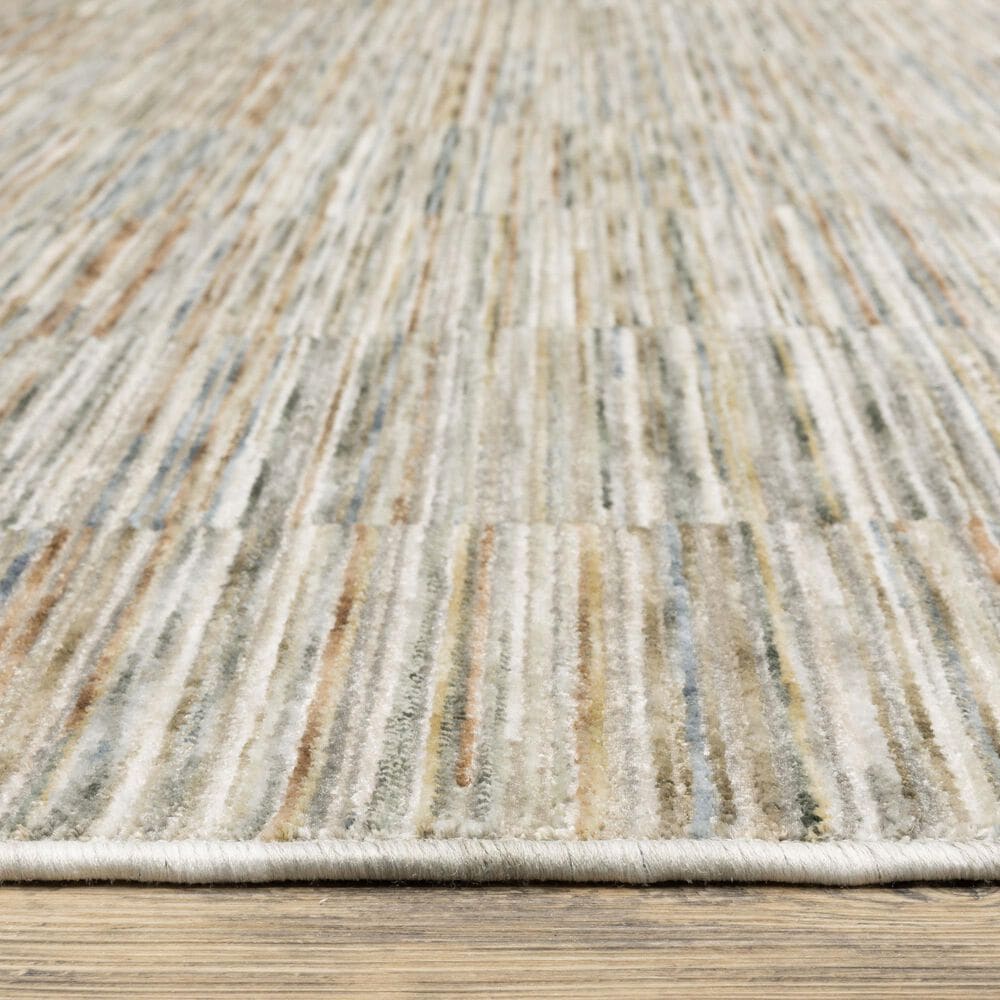 Oriental Weavers Soho SOH01 Beige 2&#39;7&quot; x 7&#39;7&quot; Runner, , large