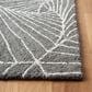 Safavieh Micro-Loop Geometric 4" x 6" Grey and Ivory Area Rug, , large