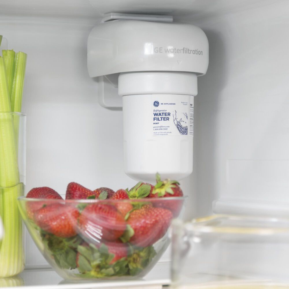 GE Appliances 24.8 Cu. Ft. Bottom-Freezer Drawer Refrigerator with Icemaker in Fingerprint Resistant Stainless Steel, , large
