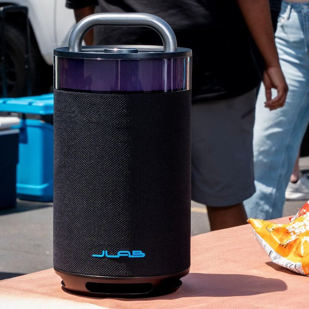 JLab Epic Party Portable Bluetooth Speaker in Black, , large