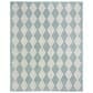 Nourison Positano Geometric Aqua 9" x 12" Indoor/Outdoor Area Rug, , large