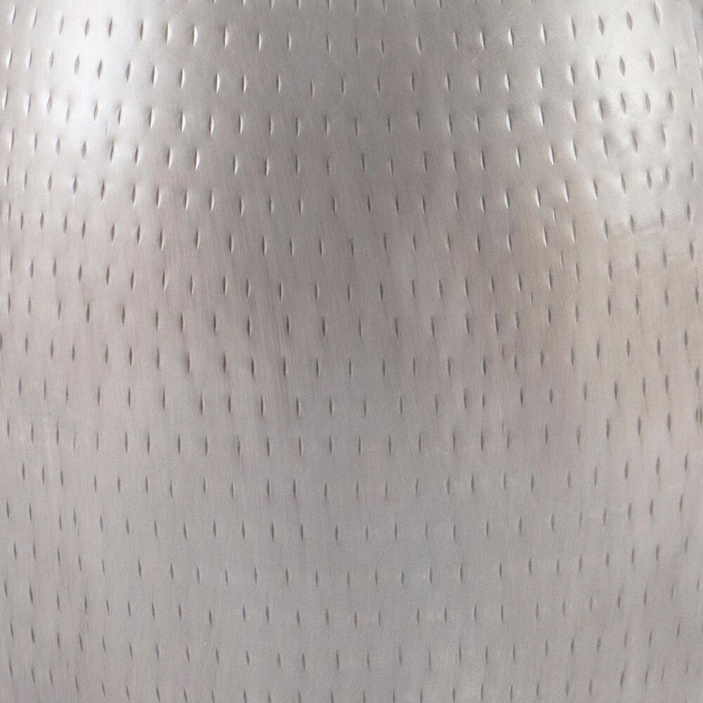 Linon Home Decor Royce 19" Drum Side Table with Storage in Brass, , large