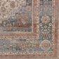 Momeni Izmir 2"6" x 8" Blue, Cream and Rust Runner, , large