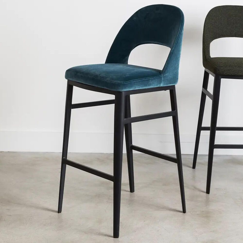 Moe&#39;s Home Collection Roger Barstool in Teal, , large