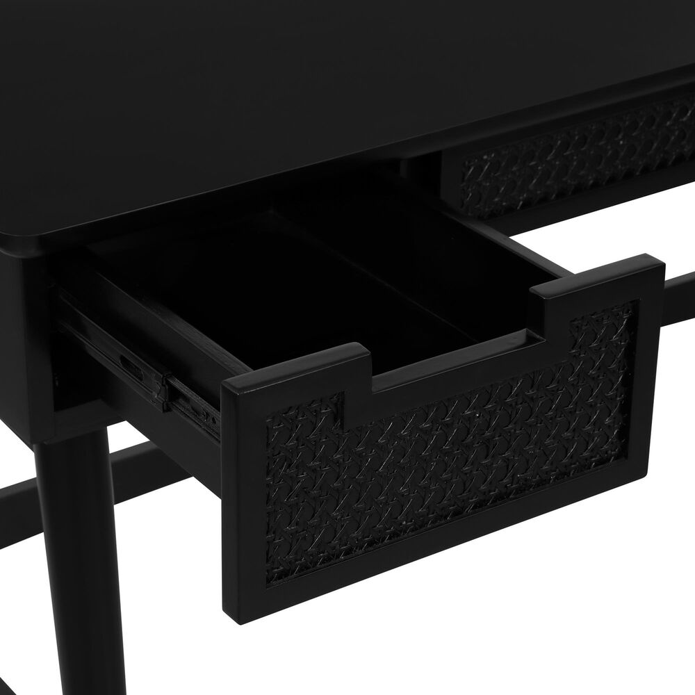 Linon Home Decor Ryker Writing Desk in Black, , large