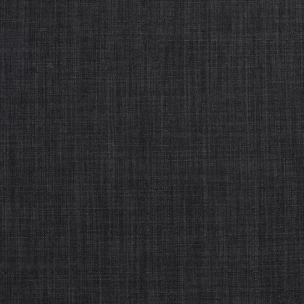 Pacific Landing Robyn Twin Upholstered Platform Panel Bed in Dark Gray and Dark Walnut, , large