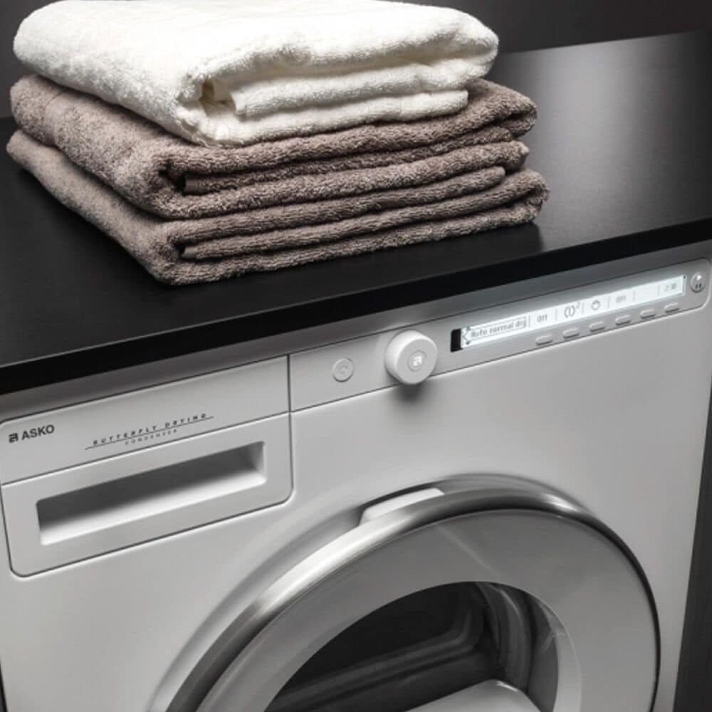 ASKO Classic 4.1 Cu. Ft. Front Load Heat Pump Tumble Electric Dryer in White, , large