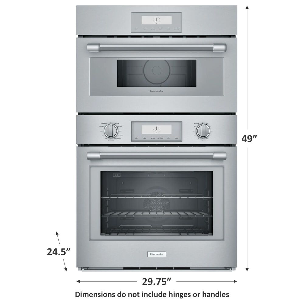 Thermador 30&quot; Professional Combination Wall Oven in Stainless Steel, , large