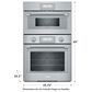 Thermador 30" Professional Combination Wall Oven in Stainless Steel, , large
