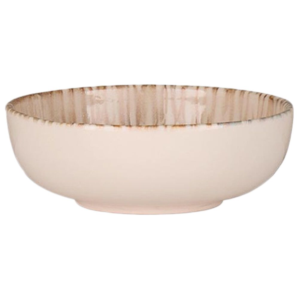 Oxford Contempo Caribbean Stoneware 20-Piece Dinnerware Set in Beige, Terracota and Blue, , large