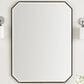 James Martin Vanities Rohe 30" Octagonal Mirror in Matte Black, , large