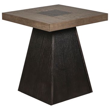 Mayberry Hill Jemma End Table in Grey and Dark Espresso, , large