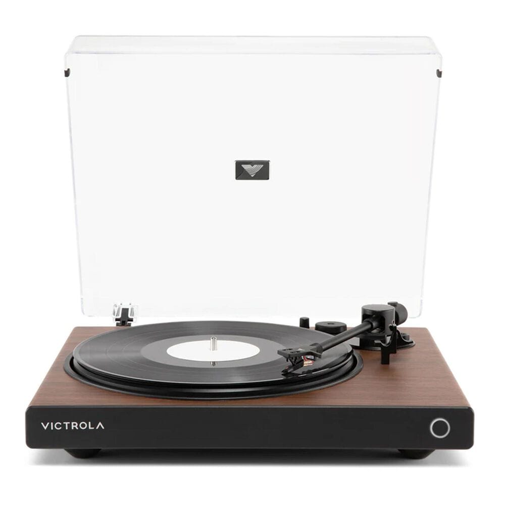 Victrola Wave Bluetooth Turntable with Auracast in Walnut, , large