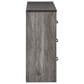 Ashley Bronyan 5-Piece Queen Bedroom Set in Dark Gray, , large