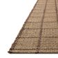 Loloi II Fletcher 9"3" x 13" Natural and Brown Area Rug, , large