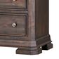 Napa Furniture Design Grand Louie 2 Drawer Nightstand in Ebony and Wheat, , large