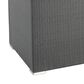 Alfresco Home Sicuro Wicker Cushion Storage Box with Hydraulic Lid in Oxford Black, , large