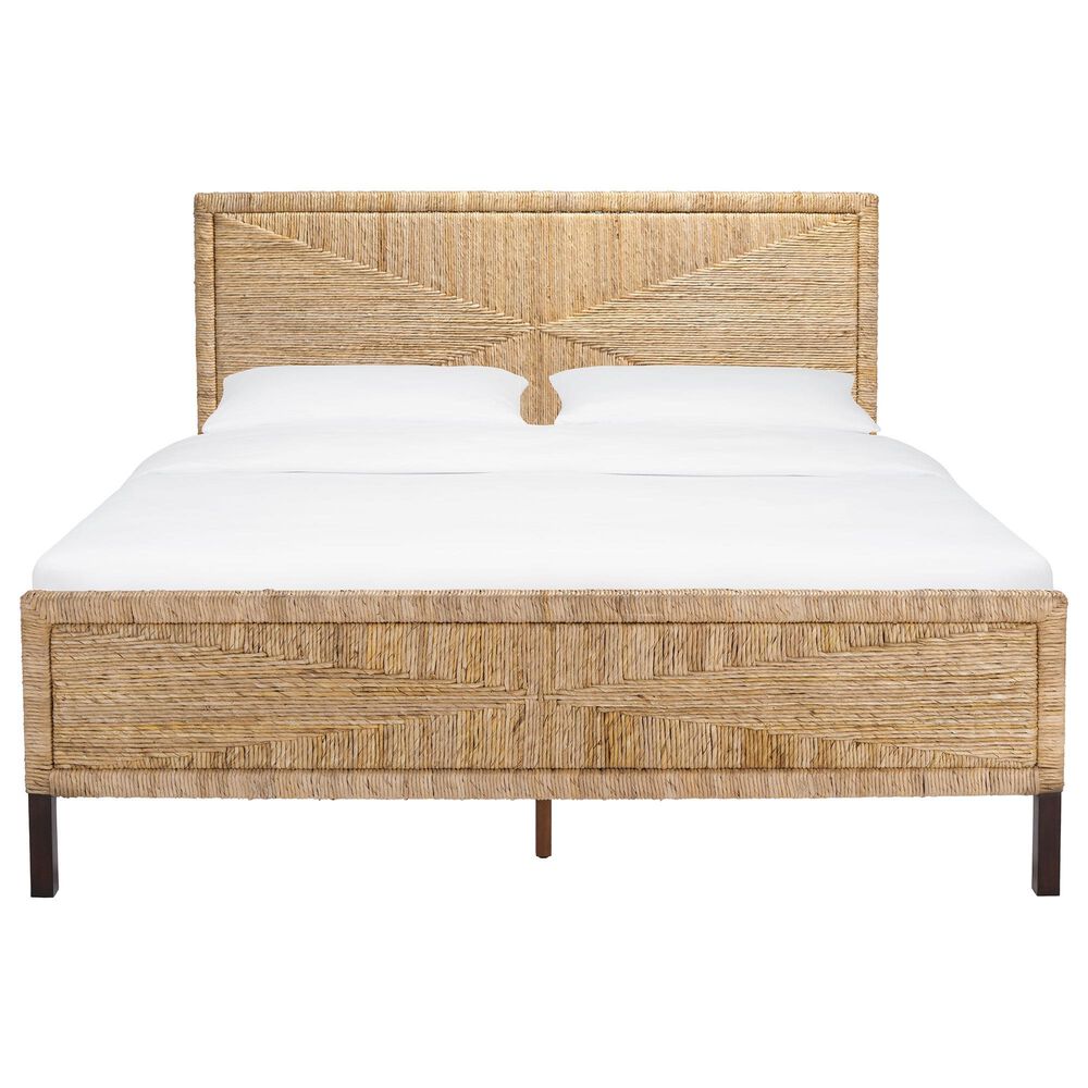 Safavieh Leni King Bed in Brown, , large